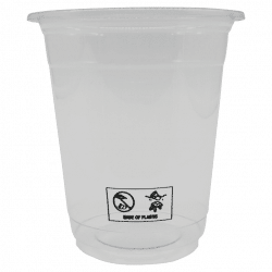 350 ml glas af 100% genbrugsplast