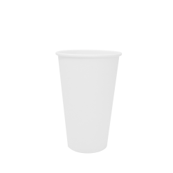 stor hvid kaffekop